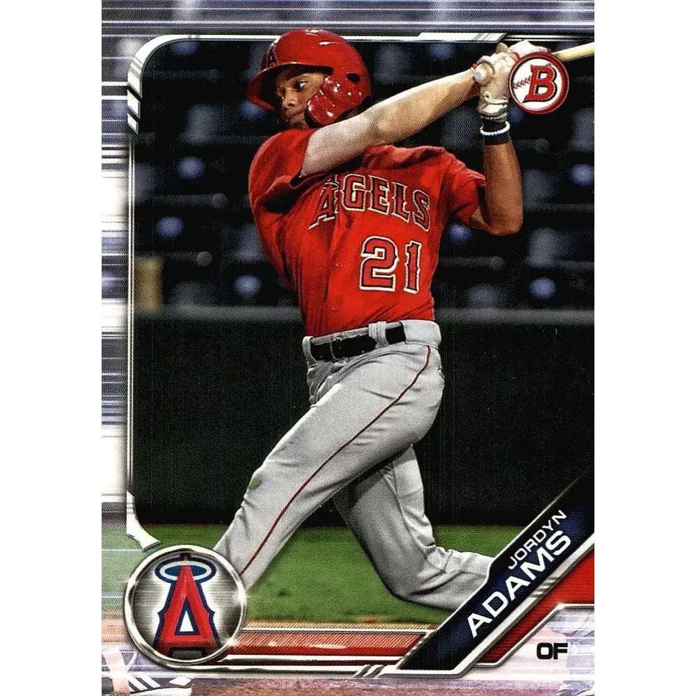 2019 Bowman Prospects Jordyn Adams #BP-42 Angels
